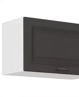 Kuchynské skrinky visiace Kuchynská skrinka STILO grafit mat/biely 60gu-36 1f
