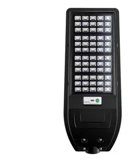 LED osvetlenie  LED Solárna pouličná lampa VIA 150W/15000 mAh 3,2V 6000K IP65 + diaľkové ovládanie EKO9095