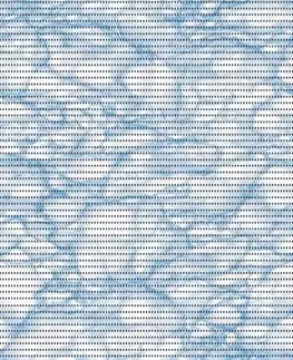 Koberčeky a rohože do kúpeľne Aquamat 217-3118 marble blue 65x15