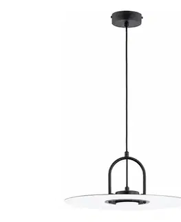 Svietidlá  Závesné svietidlo na lanku HATTORI 1xGX53/15W/230V čierne 61738
