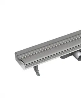 Sprchovacie kúty BESCO - Odtokový žľab VIRGO NEXT DUO - Rozmer A - 70 cm ZLOL70VND
