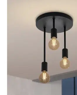 Svietidlá Eglo 43126 - Luster na tyči WILMCOTE 3xE27/60W/230V 43126