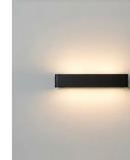 Svietidlá Ideal Lux - LED Nástenné svietidlo DELTA LED/30W/230V 3000K 83 cm CRI 90 čierna 287614