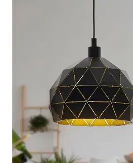 Svietidlá Eglo 97845 - Luster na lanku ROCCAFORTE 1xE27/60W/230V 97845