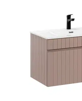 Skrinky s umývadlom ArtCom Kúpeľňová skrinka s umývadlom ICONIC Rose U80/1 | 80 cm