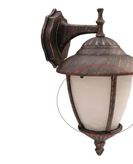 Lampy Rabalux 8476 - Náhradné sklo k vonkajšiemu svietidlu MADRID E27 9865