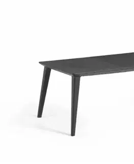 Záhradné plastové zostavy Elvisia Záhradný set RAY 8 + 1 | grafit