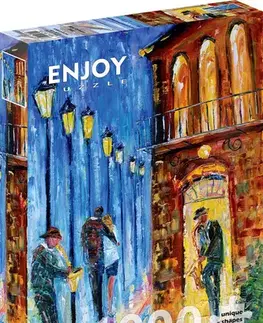 1000 dielikov Enjoy Puzzle New Orleans Jazz 1000 Enjoy