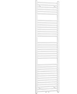 Radiátory do kúpeľne CERANO - Koupelnový radiátor Benito - středové připojení 50mm/boční - 703 W - bílá  lesklá - 1700x450 mm CER-808046