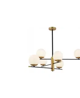 Svietidlá Maytoni MOD048PL-06G - Luster na tyči NOSTALGIA 6xE14/40W/230V 4251110028361