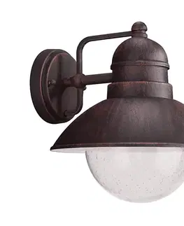 Svietidlá Philips 1748086PN - Vonkajšie nástenné svietidlo DAMASCUS 1xE27/60W/230V IP44 1748086PN