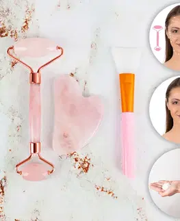 Masážne pomôcky Súprava masážnych pomôcok inSPORTline Rosado Pro Set