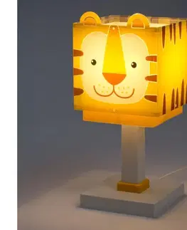 Lampy Dalber 64561N - LED detská lampička LITTLE TIGGER 1xG4/4W/230V oranžová 64561N