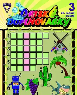 Pre deti a mládež - ostatné Detské doplňovačky 3 2025 a ako vzniká? - Jela Mlčochová