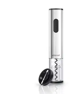 Predlžovacie káble ELDONEX EWO-2200-SL - Elektrický otvárač na víno 4xAA matný chróm EWO-2200-SL