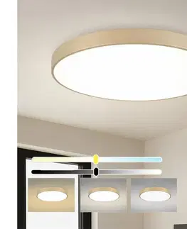 Svietidlá BRILAGI - LED stmievateľné svietidlo POOL SMART LED/100W/230V 80 cm béžové Wi-Fi Tuya + diaľkové ovládanie BRI564