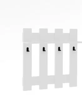Nemý sluha Nástenný vešiak Carina White