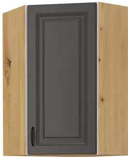 Kuchynské skrinky STELLA 58X58 GN-90 horná skrinka, šedá/dub Artisan