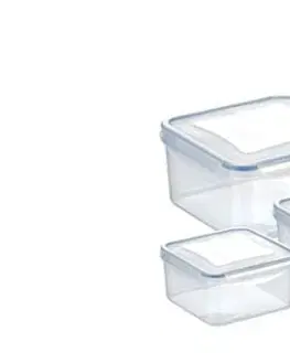 Dózy na potraviny TESCOMA Dózy plastové FRESHBOX 5ks, štvorcová