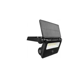 Záhradné lampy  LED solárny reflektor so senzorom NCS G2 LED/10W/3,7V 3000/4000/6500K IP54 1800 mAh 004964