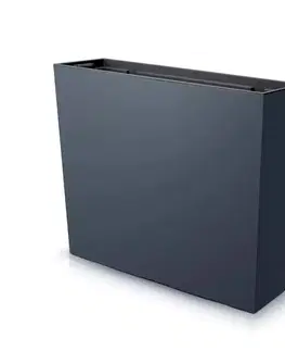 Kvetináče a truhlíky NABBI DUC600T plastový kvetináč 60 cm antracit