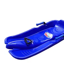 Detské boby a sane Plastové boby Turbojet červená