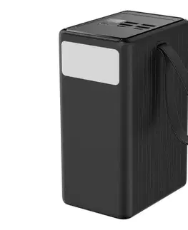 Predlžovacie káble  Powerbanka 80000 mAh 20W PD 4xUSB-A + 2xUSB-C s integrovanou LED baterkou a USB-C káblom 1m PMPB8020