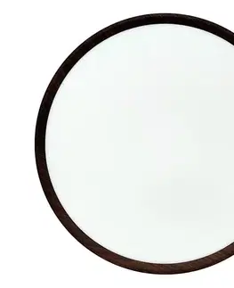 Svietidlá  LED stropné svietidlo LED/32W/230V 3000/4000/6500K, priemer 40 cm, hnedé 008 0001315