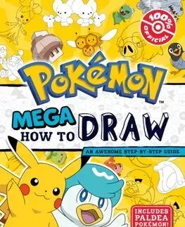 Pre deti a mládež - ostatné Pokemon: Mega How to Draw - Pokémon