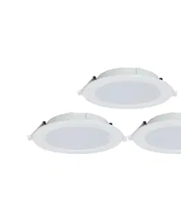 Svietidlá  B.V. -SADA 3x LED Stm. podhľ. svietidlo MESH 15W/230V 2700K-6500K pr.17cm S10304R7L