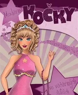 Pre dievčatá Moderné kočky vo večerných šatách
