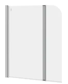 Vaňové zásteny CERSANIT - Paravánom K VANI EASY NEW DVOJDIELNY 140X115cm S301-290