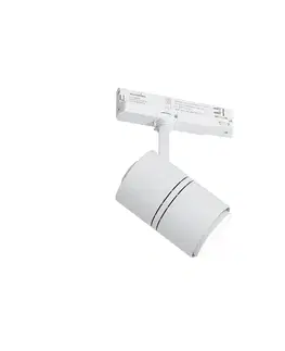 Koľajnicové svetelné systémy Moderné koľajnicové bodové svietidlo biele pre 3-fázovú koľajnicu vrátane LED - 3-Phase Ruler