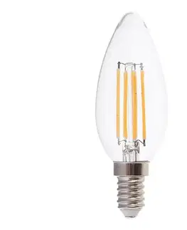 LED osvetlenie  LED Žiarovka FILAMENT E14/4W/230V 3000K 214301