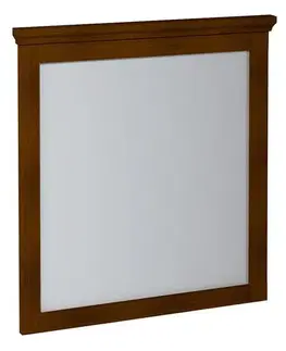 Kúpeľňový nábytok SAPHO - CROSS zrkadlo v drevenom ráme 70x80cm, buk CR312