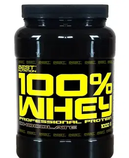 Proteínové koncentráty 100% Whey Protein - Best Nutrition 1000 g Vanilka