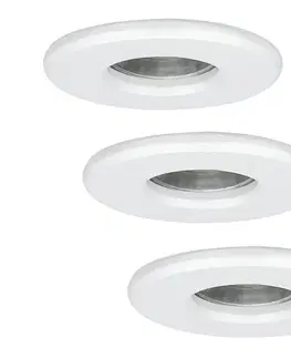 LED osvetlenie Eglo 94977 - SADA 3x LED kúpeľňové svietidlo IGOA 1xGU10/3,3W/230V IP44 94977