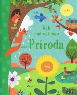 Leporelá, krabičky, puzzle knihy Kuk pod okienko: Príroda - Jessica Greenwell