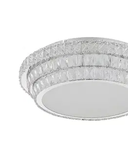 Svietidlá Globo 68157-58 - LED stmievateľné stropné svietidlo KLARA 58W/230V 2700-6000K pr. 60 cm biele + diaľkové ovládanie 68157-58