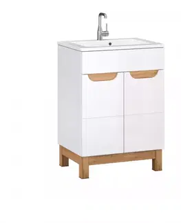 Skrinky pod umývadlo Kúpeľňová skrinka pod umývadlo Bafi 2D 60 cm