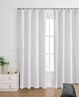 Závesy do spálne Záves na páske SOFI VET476/1/210GSM 140x250 cm  krémový