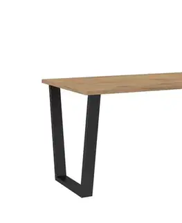 Jedálenské stoly JULIUS jedálenský stôl 185x90, dub Lancelot