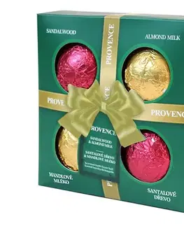 Svietidlá UTC Sada 4x šumivých kúpeľových bômb PROVENCE 268768