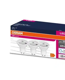 Žiarovky SADA 3x LED Žiarovka PAR16 GU10/6,9W/230V 6500K - Osram 4058075497856