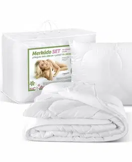 Prikrývky Bellatex Set prikrývky a vankúša Merkado, 140 x 200 cm, 70 x 90 cm