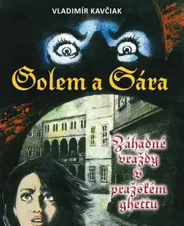 Romantická beletria Golem a Sára - Vladimír Kavčiak