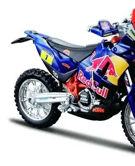 Autíčka a dopravné prostriedky Bburago 1:18 WRB KTM CYCLE - KTM 450 Rally (Dakar Rally)