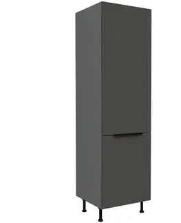 Kuchynské skrinky stojace Kuchynská skrinka Aria-Gr/Ant Anti Fingerprint 60lo-215 2f