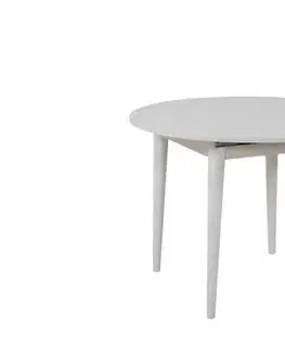 Jedálenské sety Jedálenský set s rozkladacím stolom a stoličkami (5 kusov) Vina 1005 5 - White, Cream