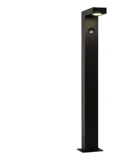 Záhradné lampy Lucide 28851/61/30 - LED Vonkajšia lampa so senzorom TEXAS LED/7W/230V IP54 28851/61/30